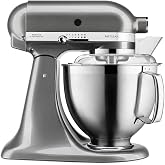 Kitchenaid Artisan 4, 8 L Stand Mikser 5KSM185PS Medallion Silver-EMS