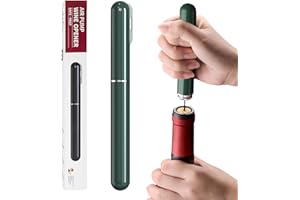 FBBULES Abridor de Vino Sacacorchos Profesional Abridor de Botellas con Aire a Presión para Hombre Mujer Reuniones familiares, Bares y Regalos