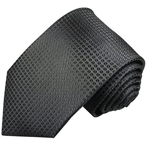 Preisvergleich Produktbild Paul Malone 100% Seidenkrawatte (Überlänge 165cm), schwarz