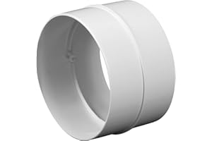 MKK Złączka łącznik rury wentylacyjnej kanał okrągły rura Ø 150 mm instalacja wentylacyjna kanał K0150 21