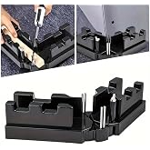 BAAQII 2 in 1 Miter Measuring Cutting Tool, Precise Miter Saw, Protractor, Bevels, 85-180&deg; Cutting Angle Finder for Woodworki