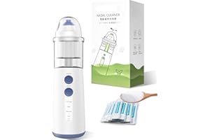 MINIDIVA WINCARE Nasenpflege für Sinus Relief Nasenreiniger, Sinus Rinse Kit mit 10 Salzpackungen, Tragbares Nasenbewässerungssystem für Kinder und Erwachsene, Powered Sinus Cleaner Alternativen zu Neti Pot