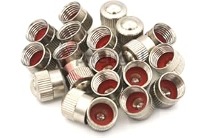 PNEUGO! 20 tappi per valvole VG8 in metallo con guarnizione per valvola auto TR13/TR15