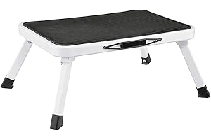 HI Haushalt International Stopnie składane 38 x 26 x 17,5 cm sw/WSS