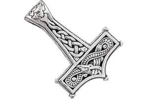 AFP Anhänger Thor Hammer mit Mitgardschlange 925 Sterling Silber AS-436