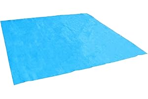 Linxor - Tapis de Sol et de Protection Bleu pour Piscine - 5 Tailles Disponibles