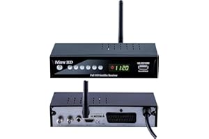 GENERIC FULL HD Satellite freeview TV Receiver, Built in Wi-Fi, USB Recorder, YouTube&IPTV Apps. Compatible for FREESAT, SKY, VIRGIN Dishes, NOT SKY Q