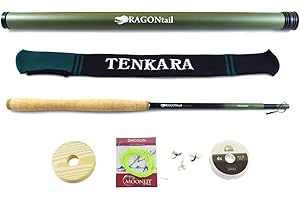 DRAGONtail Tenkara Hellbender Zoom 13' / 11.3' Tenkara Fly Fishing Rod
