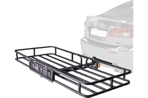 Plutohiker Heckträger für Anhängerkupplung 152x61x15cm,Wildträger Heckträger mit Montagekupplung,Suitable for Tow Hitch (Anhängerkupplung),Einsetzbar in ATV, PKW, SUV.Hoflader