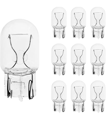 T20 7443 582 W21W BRGHT WHTE LED SMD REVERSE DRL LGHT BULBS 6000K