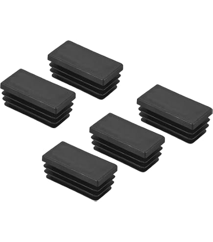 6 Embouts De Pied Pour Meubles Uxcell - Noir, Diamètre 40mm, Plastique - Neuf Sous Emballage