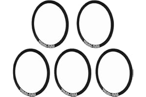 Yundxi 5 Stück Fahrrad Unterlegscheiben Set für Rennrad Tretlager, Schwungradnabenscheiben