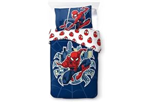 MARVEL Spiderman Single Duvet Cover Bed Set Kid's Bedding