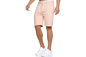 Indicode Hommes Aldrich SweatShorts | Pantalon Court de survêtement à Cordon de Serrage