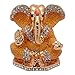 Gold Plated Lord Ganesha -Metal Statue for Car Dash Board (H-5 cm) RS.488.00