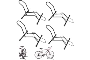 Vigevee Freistehender Fahrradständer Boden, Fahrrad Abstellständer 16 bis 29 Zoll, Freistehender Geeignet für alle Vorderrad oder Hinterrad, Mountainbike Rennrad (4 Stücke)