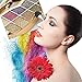 Tmalltide Natural Nudes Professional 10 Colors Diamond Bright Colorful Eye Shadow Super Flash Sparkling/Glitter Eyeshadow Colour Concealer Palette Gift Bundle