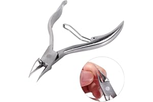 TMISHION Alicates Para Uñas De Los Pies, Cortaúñas Profesionales De Acero Inoxidable, Pinzas Exfoliantes Para Uñas, Cortaúñas Para Uñas Gruesas, Hongos Y Onicomicosis Y Pedicura Y Manicura