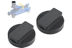DEFIYEAR 2 PCS for BMW Series Jack Pad Rubber Support Block - Car Lift Frame Rail Protector, Heavy Duty Jacking Pad (Black)
