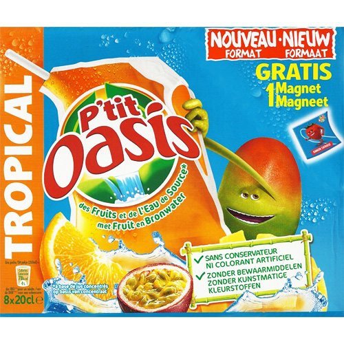 Preisvergleich Produktbild P'tit Oasis Tropical 8x200ml.