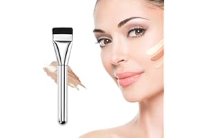Ikadiya Pennello Per Fondotinta A Lama Super Sottile, Pennello Per Fondotinta Per Trucco Liquido, Pennelli Per Fondotinta Viso, Pennello Per Fondotinta Ultra Sottile[ 1 Pezzi]
