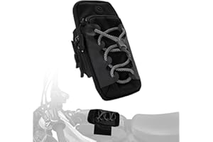 AnXin Electric Dirt Bike Handlebar Bag Motorcycle Battery Cover Storage Bag for Surron Sur-Ron S/X Light Bee S/X Segway X 160/X 260 E-Bike（Black）