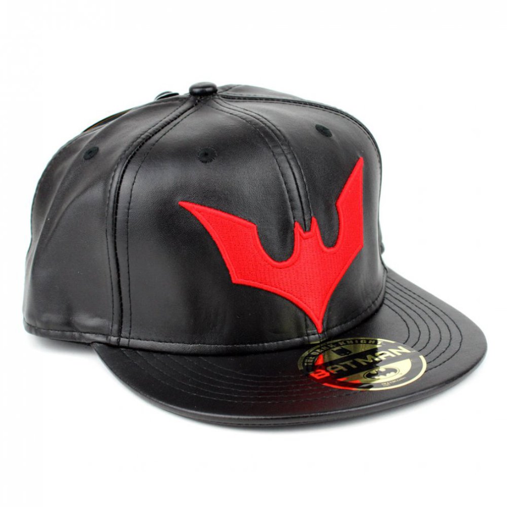 Batman-Dark-Knight-Red-Logo-Black-Snap-Back-Cap
