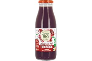 Jardin BiO étic - Pur Jus de Grenade pressée, 50cl, 500 ml (Lot de 1)