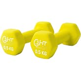 Neoprene Dumbbells for Gym Home Gym Non Slip Dumbbell Weight 0.5-6kg Pair or Single