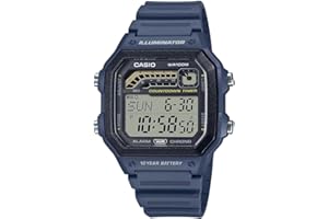 Casio Zegarek codzienny D309, Niebieski, pasek
