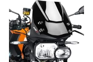 Puig 5051N przednia szyba Naked New Generation Sport, czarna