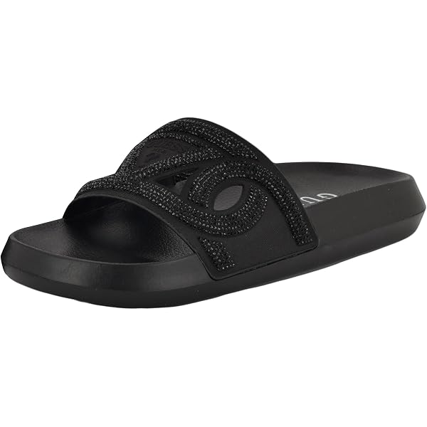 GUESS Tokyo Sandalen In Cobla Coal Black – Stylische Sommersandalen Für Herren, Größe 41 EU