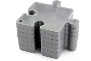 Voiakiu tri Puzzle - Plateaux empilables tri Puzzle avec Couvercle | Boîte Rangement pour Puzzles Haute qualité | Organisez et triez Facilement Les Puzzles