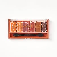 Technic Mini Edit 6 Lidschatten-Palette 'Paris' – Lang Haltbare, Mischbare Matte & Schimmer Farben (7.2g)