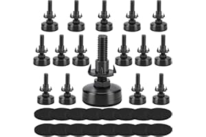 UNI-FINE SHOP Uni-Fine M10 16 stück Nivellierfüße standhalten stellfuß, stellfüße höhenverstellbar,verstellbare möbelfüße, höhenverstellbare füsse für möbel