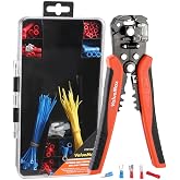 ValueMax 3 in 1 Automatic Wire Stripper with 268 Pieces | AWG24-10 (0.2-6.0mm&sup2;) Wire Stripper, Crimping and Cutting Pliers, I