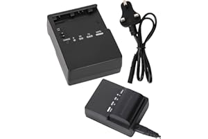 KIKI FANCY Camera Battery Charger for Canon EOS, Powershot, and Rebel Series - Compatible with LP-E10 LP-E12 LP-E6 and More - Quick Charging and Reliable Performance - Replacement Charger for Canon Batteries