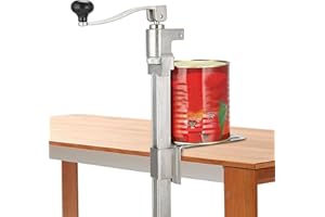 GOTOTOP Apriscatole industriali commerciali ad alta resistenza apriscatole grande Bench Top in acciaio fondato per Catering Hotel Industria alimentare Ristorante Bar e Militare