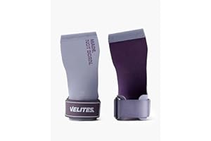 Velites - Official CrossFit® Games All Terrain Grips - No chalk and compatible with all types of bars - Wristbands and carry bag included - Pull-ups, muscle-ups, and toes-to-bar