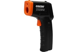 ‎COZZE Cozze Infrarot-Thermometer 550 Grad, Schwarz