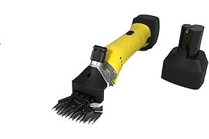UNITED TRADE tosatrice, Pecore ed Ovini Cordless, Due batterie, con Valigetta per Pulizia e Manutenzione.