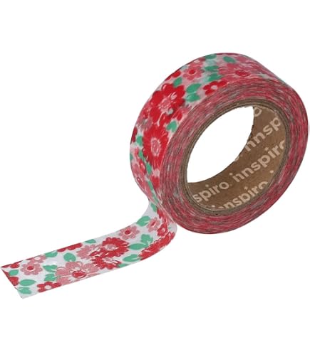 INNSPIRO Nastro masking tape Washi blu 15 mm.x10 m. Serie