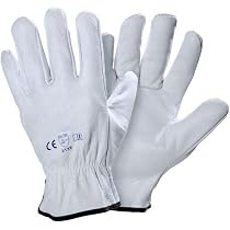 Guanti Da Lavoro In Vera Pelle Con Doppio Palmo – Made In Germany – Protezione Spine E Schegge – Lunghezza 33cm