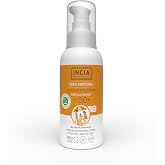 INCIA 100% Natural and Organic Tamanu Oily Sun Lotion Mineral Filtered For Whole Family 50 SPF 100 ml