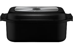 ELO 62904 - Rostiera Rettangolare in Alluminio con Coperchio/griglia