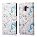 Produktbild Lanvi go Hülle für Samsung Galaxy A8+ (2018) SM-A730F/DS, 3D PU Leder Flip Cover Brieftasche Schütz Hülle Abdeckung Ledertasche für Samsung Galaxy A8+ / A8 Plus (Einhorn)