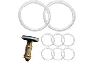 SNUGZEST 8Pcs Sink Plug Rubber Seal,O Ring TransparentSink Plug Rubber Seal,Not Prone to Deformation Sink Plug Rubber Seal for Bathroom,Wash Basin Drain White(White)
