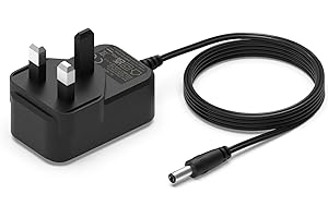 HAFIUEGE 18V DC Power Supply Adapter, fit for 18Vdc Logitech Radio, Routers, Speaker, Sound Bar, Singing Machine, Wall Mount Charger with 5.5MM x 2.1/2.5MM Plug for 18volt 100mA-1670mA Equipments C0074