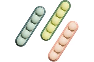 YACSEJAO Lot de 3 clips de support de câble en silicone 4 emplacements pour cordon de bureau pour organiser les fils de câble-maison, bureau, voiture, table de chevet