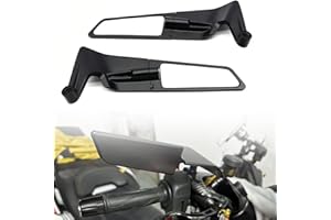 PROOCK Uniwersalne regulowane lusterka wsteczne do kierownicy motocykla, lusterka boczne motocykla, lusterka boczne Stealth Wind do modeli Z650 Z900 Z1000 Duke 390 790 1290 MT07 MT09
